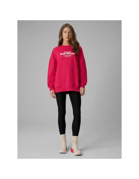 Bluza dresowa oversize bez kaptura damska 4f 4frss26tswsf2993-53s