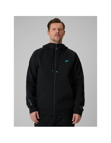 Bluza dresowa regular z kapturem męska 4f 4frss26tswsm2974-20s