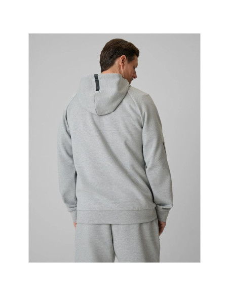 Bluza dresowa regular z kapturem męska 4f 4frss26tswsm2974-27m