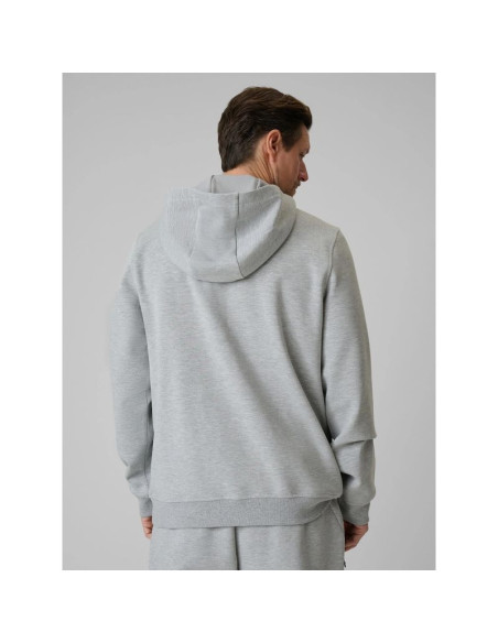 Bluza dresowa regular z kapturem męska 4f 4frss26tswsm2975-20s