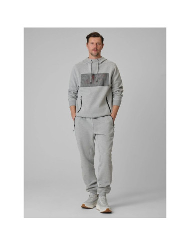 Bluza dresowa regular z kapturem męska 4f 4frss26tswsm2975-20s