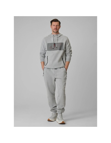 Bluza dresowa regular z kapturem męska 4f 4frss26tswsm2975-20s