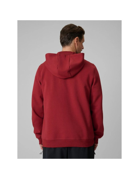 Bluza dresowa regular z kapturem męska 4f 4frss26tswsm2975-20s