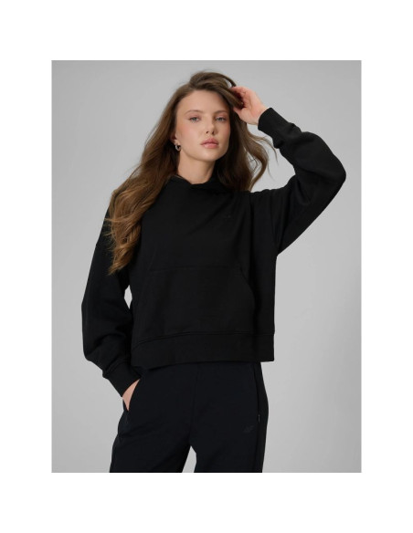Bluza dresowa regular z kapturem damska 4f 4frss26tswsf2926-20s