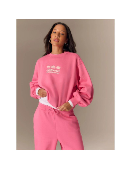 Bluza dresowa loose bez kaptura damska 4f 4frss26tswsf2832-54s