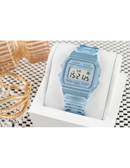 Zegarek męski casio f-91ws-2ef unisex + box
