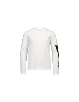 Koszulka poc l/s tee jr biały