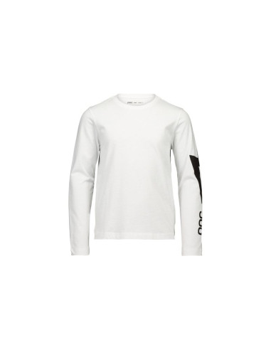Koszulka poc l/s tee jr biały