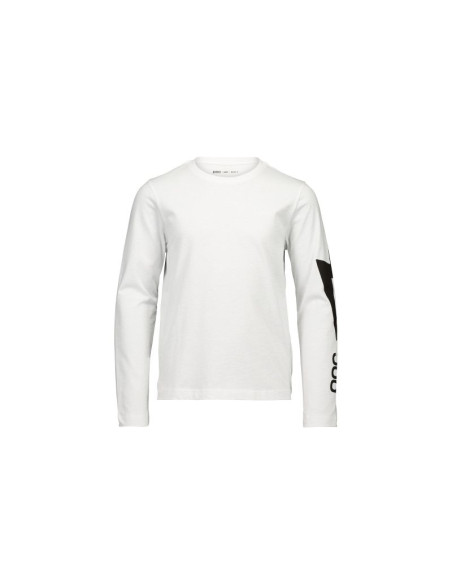 Koszulka poc l/s tee jr biały
