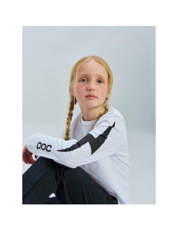 Koszulka poc l/s tee jr biały 2