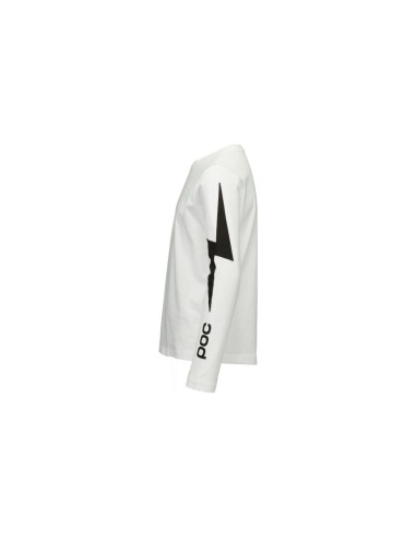 Koszulka poc l/s tee jr biały