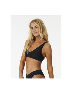 Stanik kąpielowy rip curl premium surf d-dd deep v czarny 2