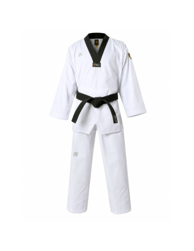 Dobok do taekwondo mtx 2 black - atest world taekwondo (wt) | mooto
