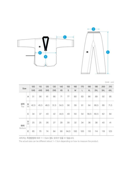 Dobok do taekwondo mtx 2 black - atest world taekwondo (wt) | mooto