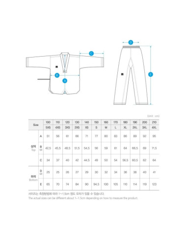 Dobok do taekwondo mtx 2 - atest world taekwondo (wt) | mooto