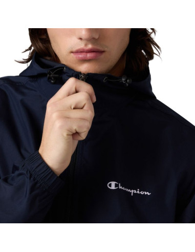 Kurtka męska champion windbreaker granatowa 222272 bs501