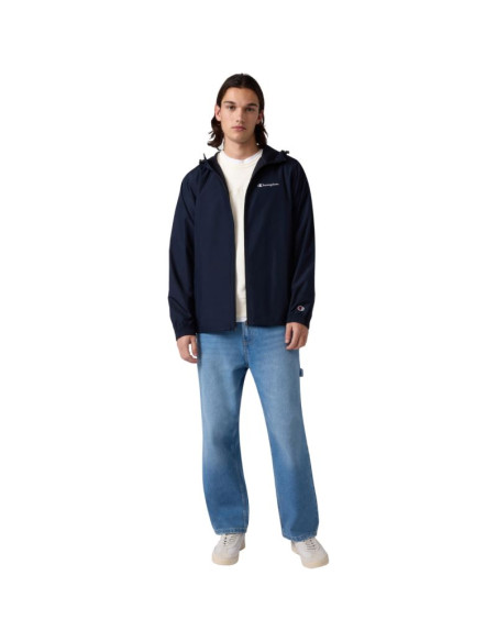 Kurtka męska champion windbreaker granatowa 222272 bs501