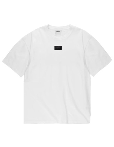Prosto jacquard label t-shirt kl261mtee1041 białe l