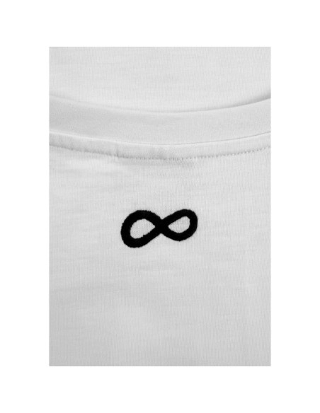 Prosto jacquard label t-shirt kl261mtee1041 białe l