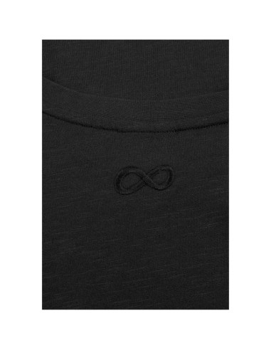 Prosto jacquard label t-shirt kl261mtee1042 czarne l