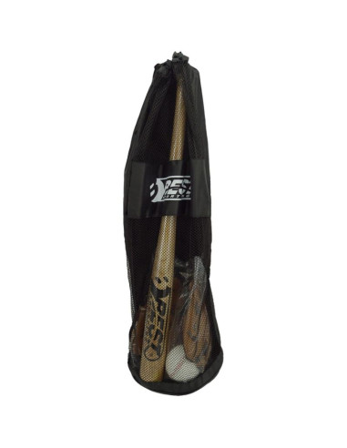 Zestaw do baseballa kij piłka i rękawica best sporting