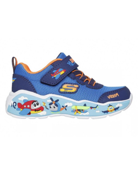 Skechers play scene 407312n-nvmt navy/multi