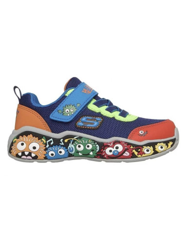 Skechers play scene 407312n-nvmt navy/multi