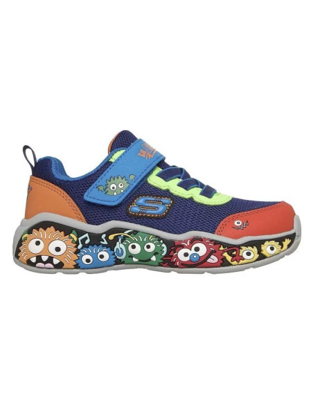 Skechers play scene 407312n-nvmt navy/multi