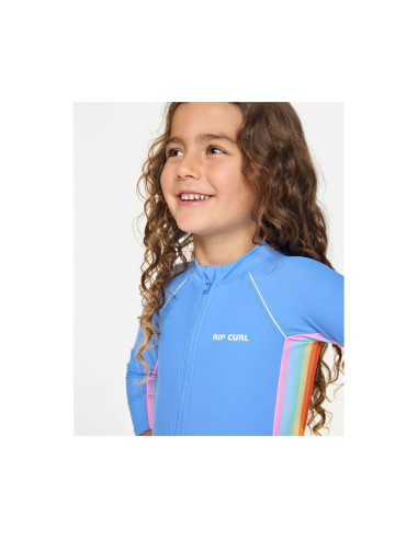 Kostium dziewczęcy rip curl sun revival springsuit-girl niebieski
