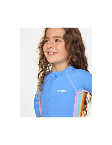 Kostium dziewczęcy rip curl sun revival springsuit-girl niebieski
