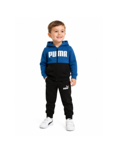 Puma dres sportowy dziecięcy chłopięcy minicats bawełniany komplet