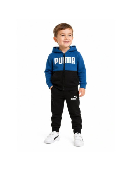 Puma dres sportowy dziecięcy chłopięcy minicats bawełniany komplet