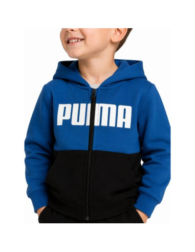 Puma dres sportowy dziecięcy chłopięcy minicats bawełniany komplet
