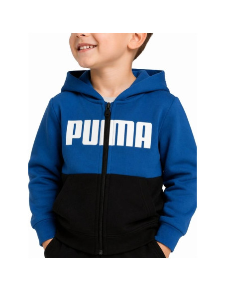 Puma dres sportowy dziecięcy chłopięcy minicats bawełniany komplet