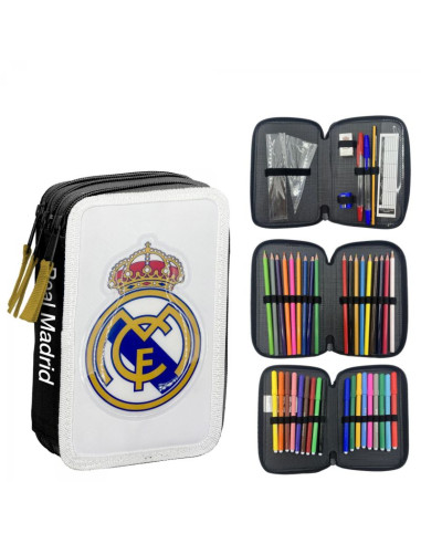 Real madryt piórnik z wyposażeniem 44 pcs 2700001656