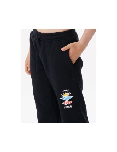 Spodnie rip curl icons of surf trackpant-boy czarny