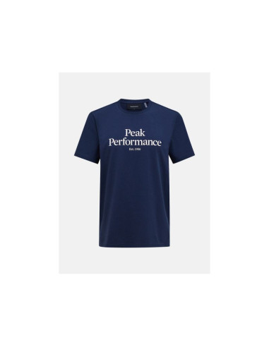 Koszulka męska peak performance m original tee kolor granatowy