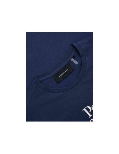 Koszulka męska peak performance m original tee kolor granatowy