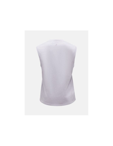 Koszulka damska peak performance w explore graphic sleeveless kolor szary