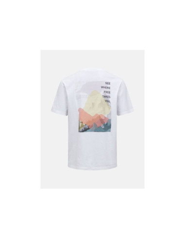 Koszulka męska peak performance m original graphic tee kolor biały