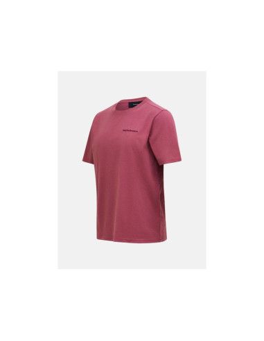 Koszulka męska peak performance m original small logo tee kolor czerwony