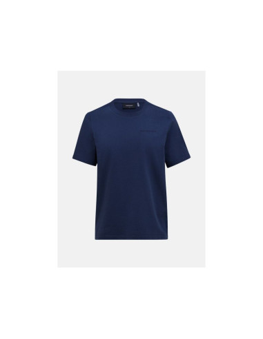 Koszulka męska peak performance m original small logo tee kolor granatowy