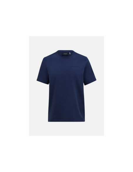 Koszulka męska peak performance m original small logo tee kolor granatowy