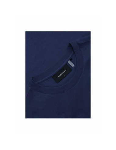 Koszulka męska peak performance m original small logo tee kolor granatowy