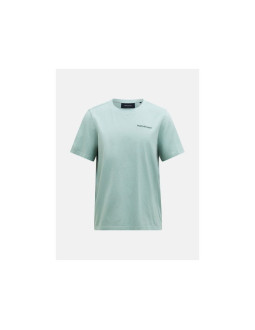 Koszulka męska peak performance m original small logo tee kolor zielony