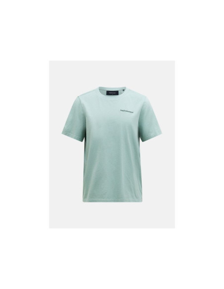 Koszulka męska peak performance m original small logo tee kolor zielony