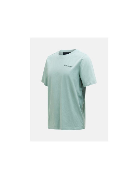Koszulka męska peak performance m original small logo tee kolor zielony