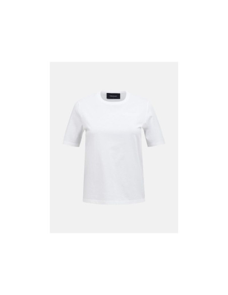 Koszulka damska peak performance w original small logo tee kolor biały