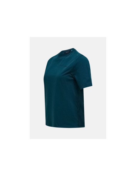 Koszulka damska peak performance w original small logo tee kolor zielony