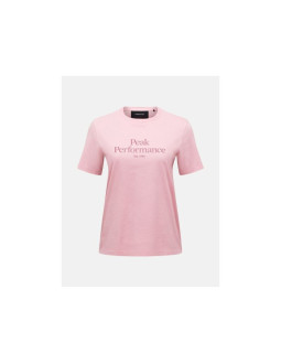 Koszulka damska peak performance w original tee kolor różowy